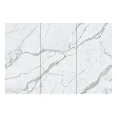 Marmor-Look-Slab-Wandfliesen für Wohnzimmer mit polierter Matte-Finixierung und Material