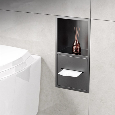 Toilettenteppich Wandnische Einfügen Eingebaute Badezimmer Schränke für Anti-Rost Dusche Nische