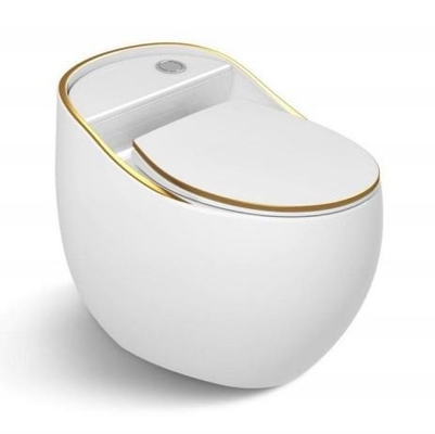 Modernes Design Grüne Farbe Einstück Toilette für Bad Keramik Sanitärwaren WC Toilette