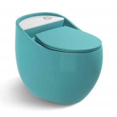 Kundenoptional Ei-förmige Farbtoiletten Sitzschüssel WC Smart Toilettenzubehör Set