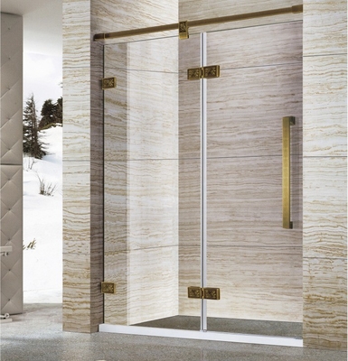 Keramische Schachtel und Diamantförmige tragbare Glastür für 70x70 Camping Duschgehäuse