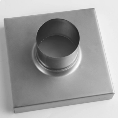 Geruchsichere 6 Zoll Bodenleiter mit wasserdichtem Aufbau und Anti-Leck-Funktion