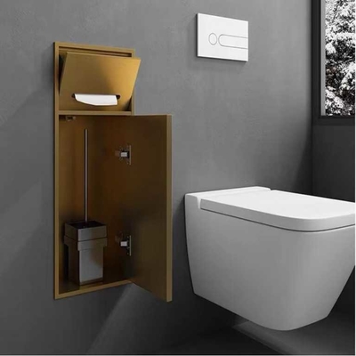 Verbessern Sie Ihr Badezimmer mit einer schlanken Edelstahlduschnische und einem wasserdichten Design