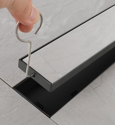 Elektroplattierte lineare Quadratfußbodenleitung mit geruchs- und wasserdichten Technologien