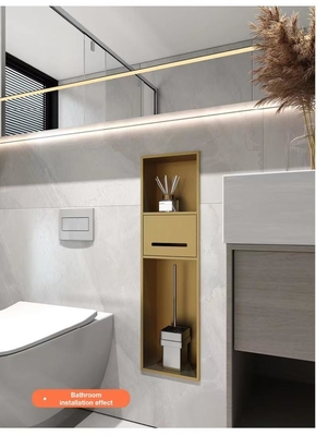 Halten Sie Ihr Hotelbadezimmer sauber und ordentlich mit einer 3-in-1-Handtuchbox aus Edelstahl