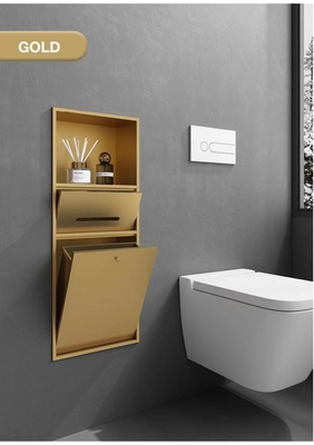 Halten Sie Ihr Hotelbadezimmer sauber und ordentlich mit einer 3-in-1-Handtuchbox aus Edelstahl