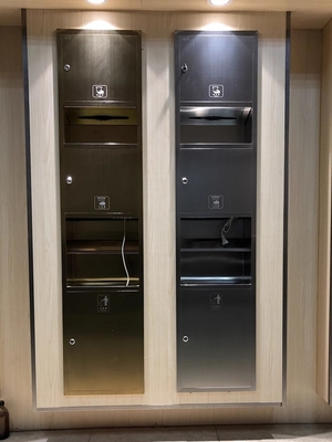 Künstliche Quarz-Stein-Dusche-Nische Moderne Design-Hotel-Badezimmerzubehör
