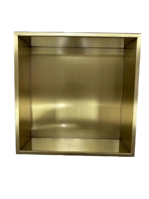 Hotel Brushed Oberfläche Gunmetal Schwarz Wand eingesetzt Nische für Duschzimmer 12 &quot;x 24