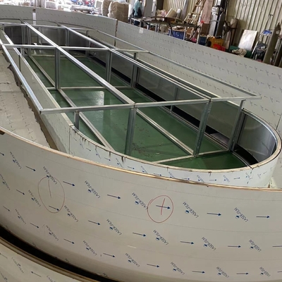 Wasserdichtes Bar-Display-Schrank mit elektronischer Temperaturkontrolle und Glasbildschirm
