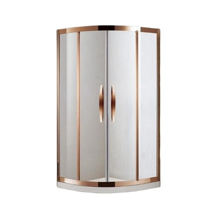 Schwarz aus Edelstahl Multifunktions-Duschzimmer Tür Gehäuse mit wasserdichtem Design