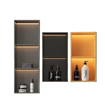 Moderne Nonslip Porzellan Nische für Wedi Plastik Dusche Schwarze Farbe und helle Eigenschaft