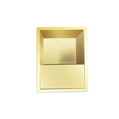 Wasserdichte Bürsten aus Edelstahl Duschnischen LED 60x30x7 für Bad und Toilette