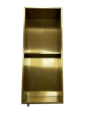 Wasserdichte Bürsten aus Edelstahl Duschnischen LED 60x30x7 für Bad und Toilette