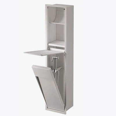 Brushed Edelstahl Toilettennische für Toilettenpapier Wasserdicht und rostfeste