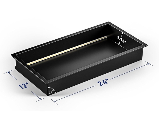 Wasserdichte Edelstahl Dusche Nische mit leichten modernen Design Stil 12 x 36 Bewertungen
