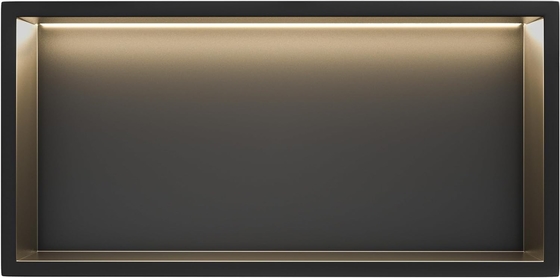 Wasserdichte Edelstahl Dusche Nische mit leichten modernen Design Stil 12 x 36 Bewertungen