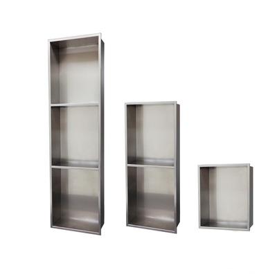 Schwarz Moderne Design Stil Einbauten Badewanne Wand Nische Dusche Einsatz mit Chrome-Trim