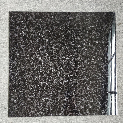 Billige schwarze Galaxi-Granitfliesen für Badezimmerwand und -boden in den Philippinen