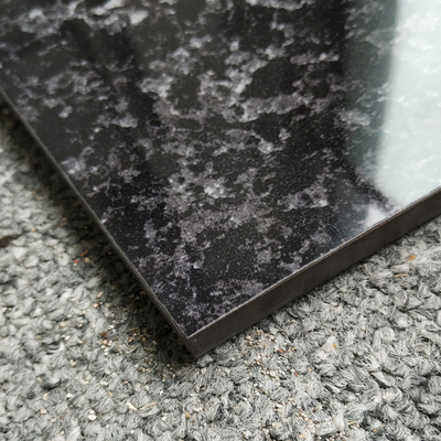 Billige schwarze Galaxi-Granitfliesen für Badezimmerwand und -boden in den Philippinen