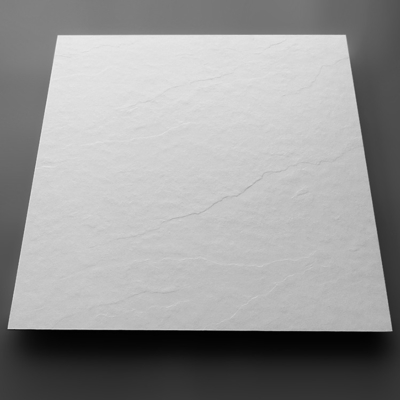 GradeAAA Weiße homogene Keramikfußbodenfliesen 600x600 10 mm Dicke mit rauer Oberfläche